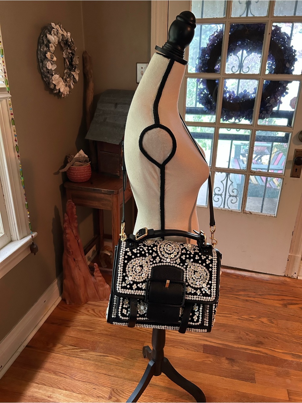 Tory Burch Work Of Art Handbag - Picture 2 of 14